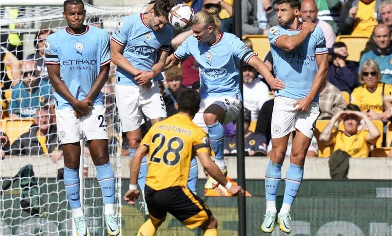 مانشستر سيتي وولفرهامبتون