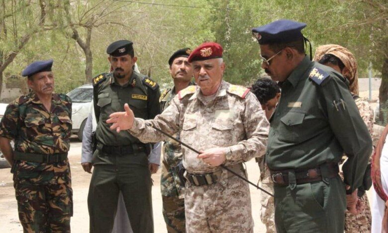 قوات المنطقة العسكرية الأولى في حضرموت