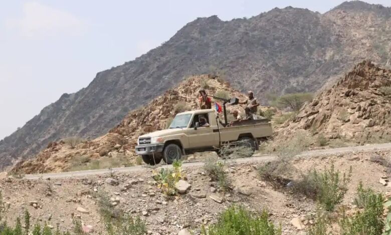 العناصر الإرهابية في أبين