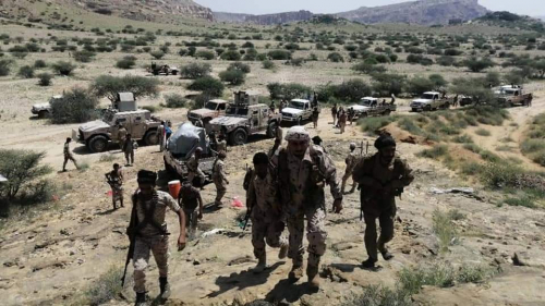 عناصر القاعدة في المحفد